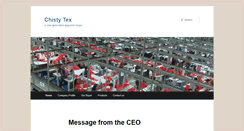 Desktop Screenshot of chistytex.com